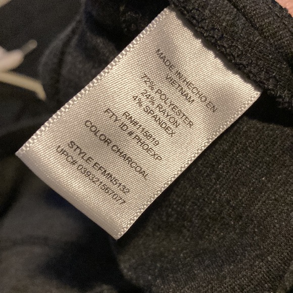 Ellen Tracy Charcoal Pencil Skirt in Women’s Medium Stretchy Comfortable - Picture 5 of 5